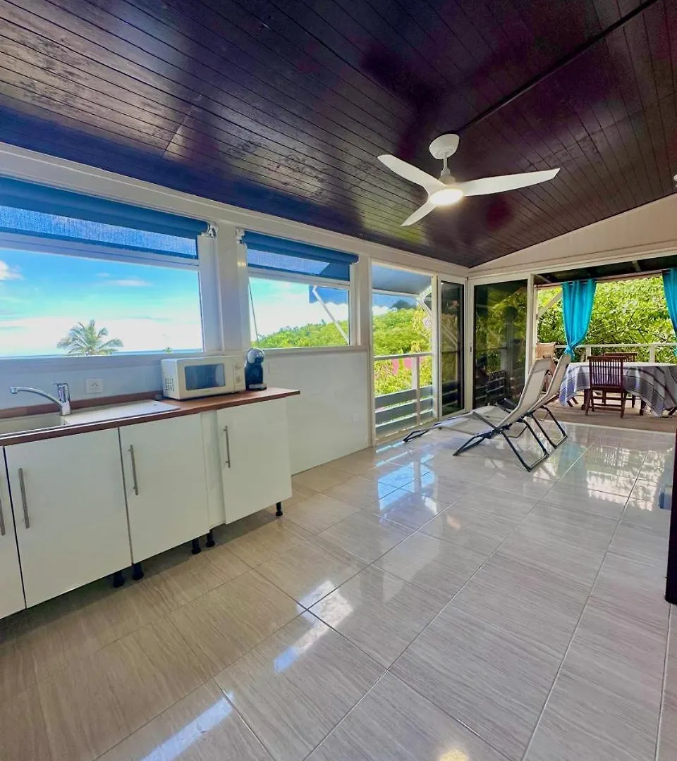 Apartment Le Mahogany Sur La Plage De Petit-Anse Bouillante Guadeloupe